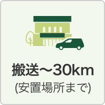 搬送〜30km（安置場所まで）